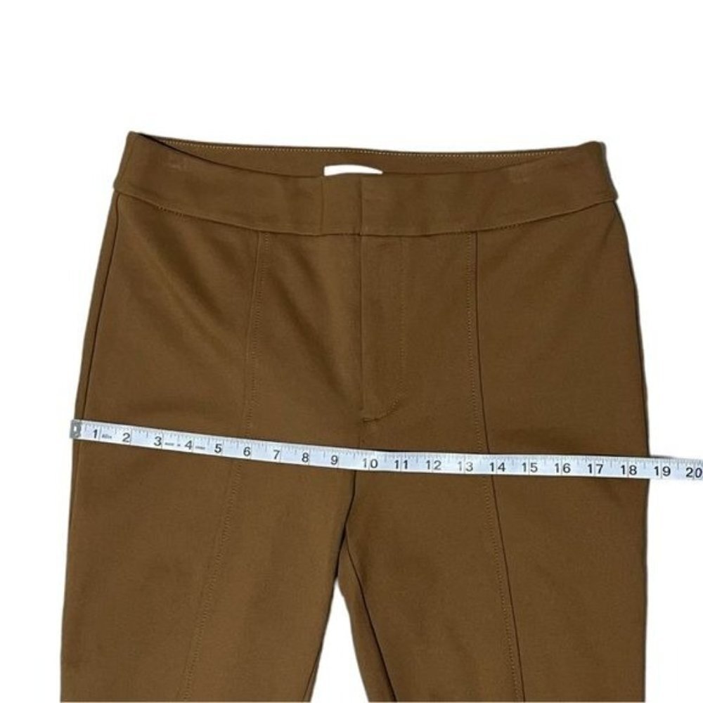 Anthropologie The Essential Slim Cropped Pants Size 10 - Picture 5 of 14